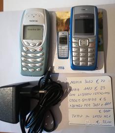Nokia 3410 + Nokia 1110