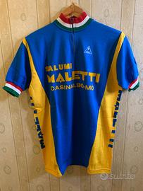 Maglia Ciclismo Vintage Misto Lana ANNI '70/'80