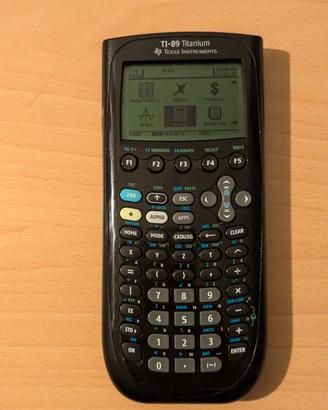 Texas instruments Ti 89 Titanium
