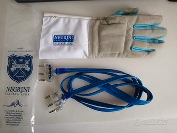 Guanto scherma e passante spada