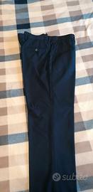 Pantalone elegante blu da uomo taglia 52