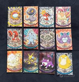 Lotto Carte Pokemon Topps versione HOLO - 1999