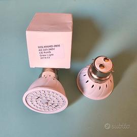 Lampade B22 per piante - spettro blu e rosso