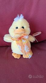 Peluche pulcino Pasqua De Car 17 cm nuovo