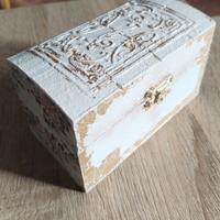 Portagioie porta gioielli artigianale foglia oro