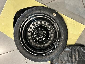 Ruota di scorta con custodia