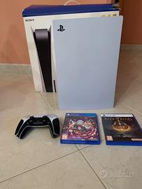 PlayStation 5 + controller