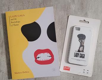 lady gaga libro + cover iphone