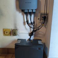 Kit fotovoltaico da balcone Ecoflow+batteria 2Kwh