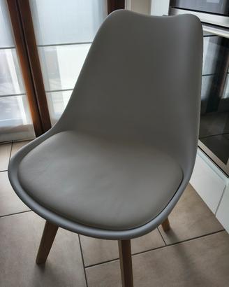 Sedie Tomasucci Evo Kiki Wood bianche