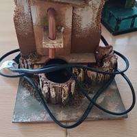 casette presepe, cavallino in legno