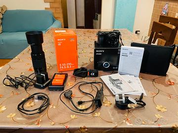 Sony a6300 + 2 Obiettivi e accessori