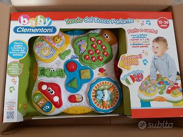 Tavolo multigioco bosco parlante clementoni