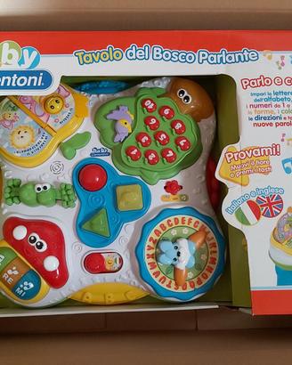 Tavolo multigioco bosco parlante clementoni