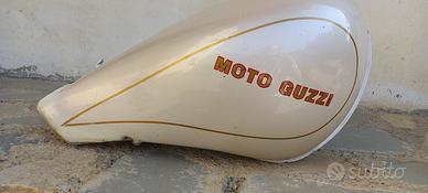 Serbatoio Moto Guzzi Florida bianco perla