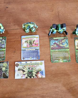 4 Gormiti Elemental Fusion Popolo della Foresta