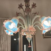 Lampadario in opalino