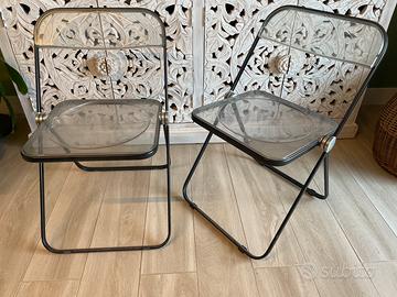 2x Sedie Plia Castelli - Nero