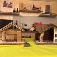 Casette per presepe fatte a mano