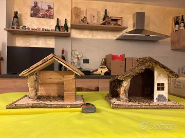 Casette per presepe fatte a mano