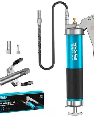 Seesii Ingrassatore 10000 PSI, Leva con Ingranaggi