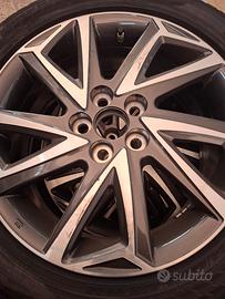 cerchi e gomme yaris 
