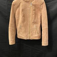 Giacca vera pelle donna S blazer motociclista