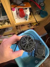 Ventole movimento acquario marino