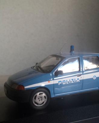 modellino fiat punto 1^ serie polizia