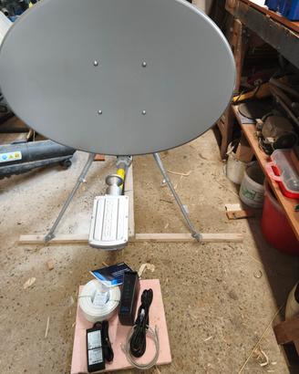 impianto satellitare hughesnet nuovo 