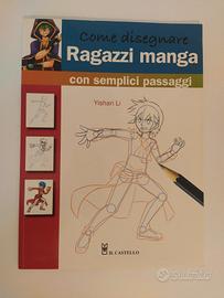 Libro "Come disegnare ragazzi manga"