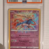 Pokemon PSA 9 Zacian 082/185 Voltaggio Sfolgorante