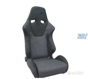 SEDILE BAQUET UNIVERSALE NERO EVO ERS RALLY