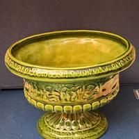 vaso in ceramica verde