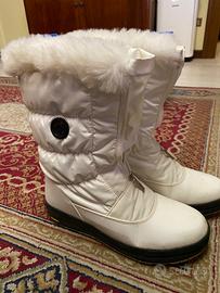 dopo scii  donna marca olang