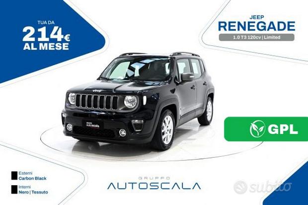 JEEP Renegade 1.0 T3 120cv GPL Limited