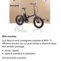 Bici elettrica schiano nuova