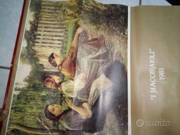 Calendari parete anni 80