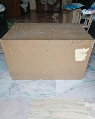 Baule militare antico