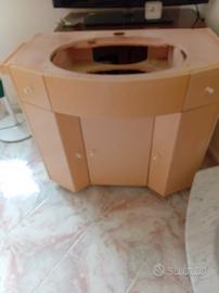 mobile bagno in legno 