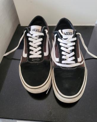 Vans Scarpe Uomo Nere e Bianche Tg 45
