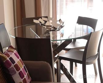 Tavolo BARONE Bontempi tondo diametro 110cm