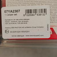 Pastiglie BREMBO NUOVE anteriori Yamaha 07YA2307