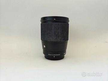 Sigma 16mm f/1.4 DC DN – Attacco MFT 