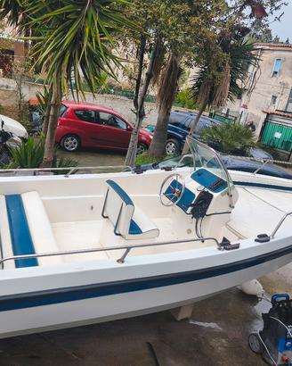 barca open 6 metri  40/60 Mercury 2008 160 ore  