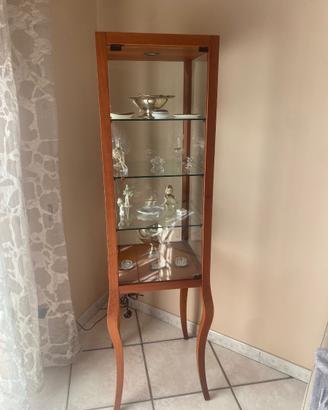 Vetrinetta in legno e vetro