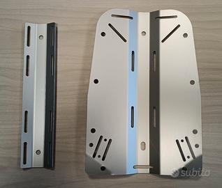 Piastra e Contropiastra Gav Sub Alluminio