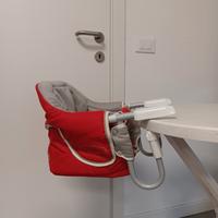 Seggiolino bimbo da tavolo per pappa