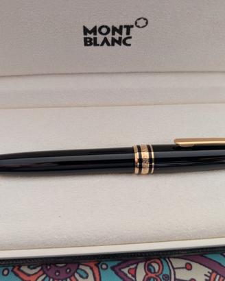 Montblanc Meisterstück - nera placcata oro