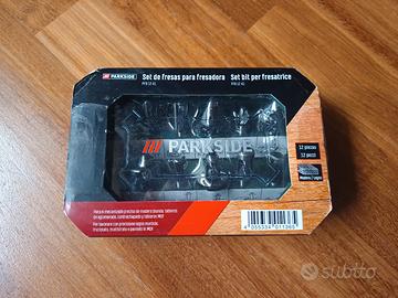 Set 12 frese per fresatrice o rifinitore Parkside 